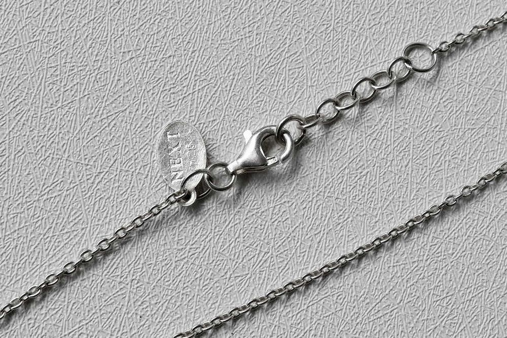 925 srebro silver NEXT ankier łańcuszek 45cm 3g 1mm