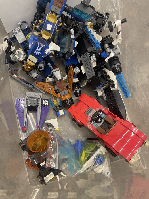 Lego mix pojazdy ninjago, city, marvel