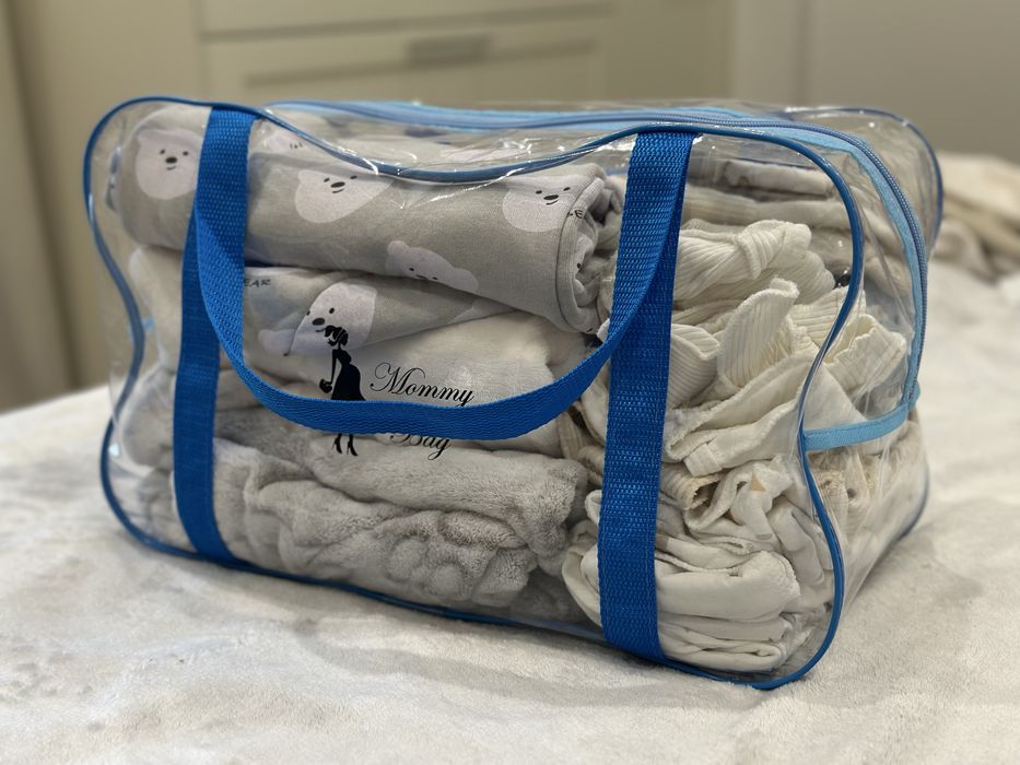 Дитячі речі 56-62р + пачка підгузків (Libero 1)