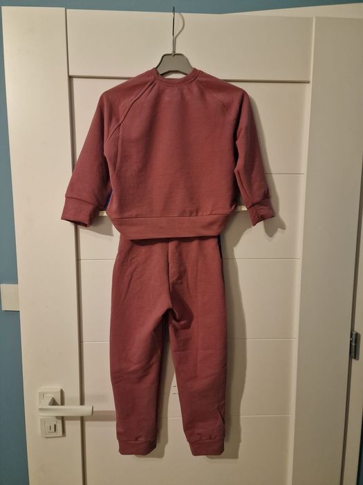 Nowy komplet "Magiczny las" spodnie i bluza oversize rozmiar 110