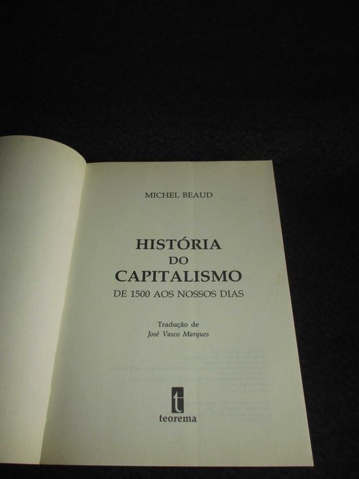 Livro História do Capitalismo Michel Beaud