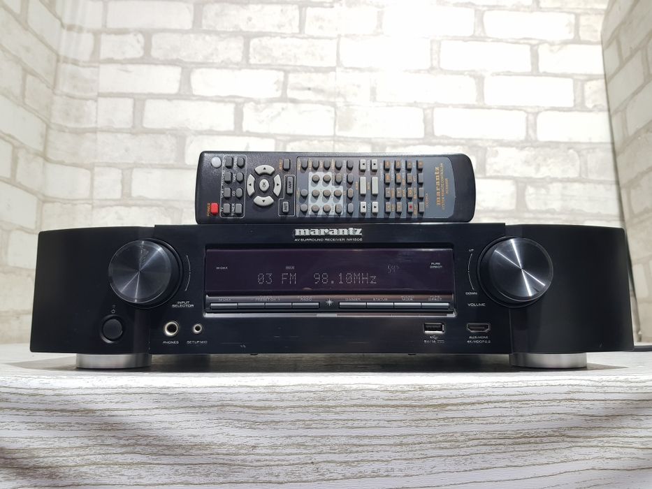 5.1 AV ресивер MARANTZ NR-1506+1, 5x70 Вт,HDMI,Wi-Fi,Bluetoot
