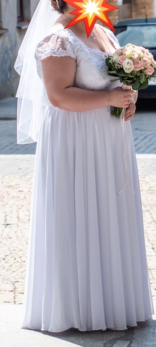 Suknia ślubna biała