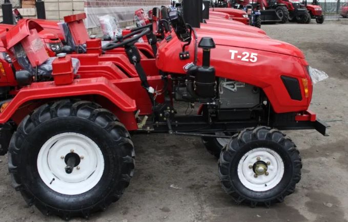 Потужний мототрактор Булат Т-25 +фреза +плуг 2 к. Трактор Bulat