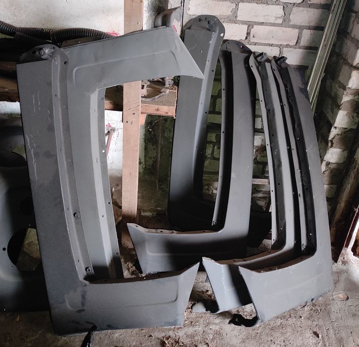 Панель бокова боковина облицювання Газ 3307 3309 після ремонту