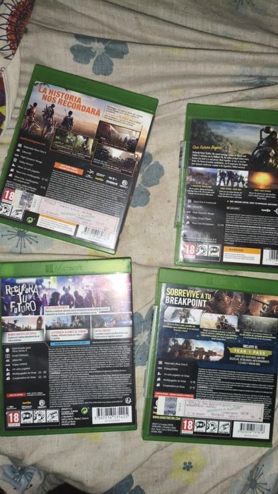 4 Jogos Usados Para Xbox One 15€