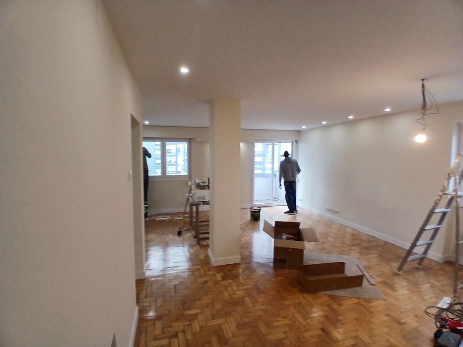 Pinturas e pequenas reparações