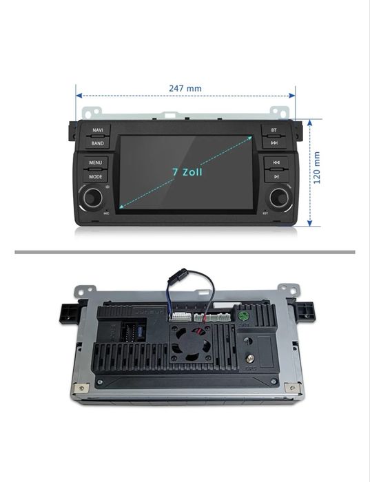 Radio CarPlay/AndroidAuto 2 DIN