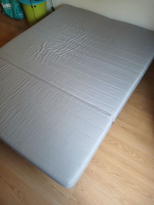 Sofá-cama 2 lugares Grindtorp LYCKSELE LÖVÅS azul índigo