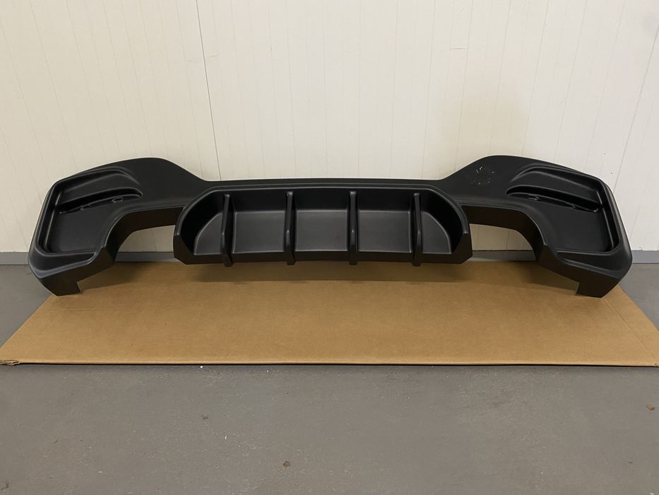 SPOILER DIFUSOR DE ESCAPE PALA ABA LÂMINA LÁBIO RABETA AVENTAL LIP BMW SERIE 1 F20 F21 LCI PACK M PERFORMANCE