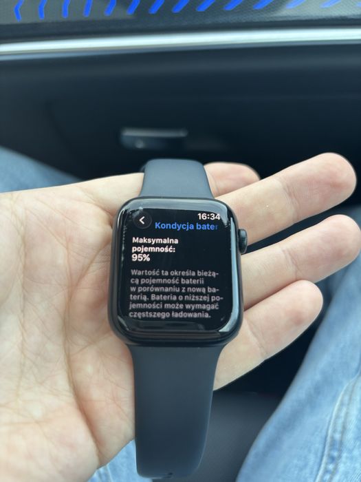 Apple Watch SE2 44mm - kompletny zestaw