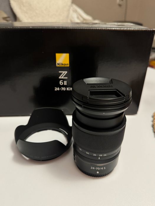 Obiektyw nikkor 24-70 mm f/4s - stan idealny