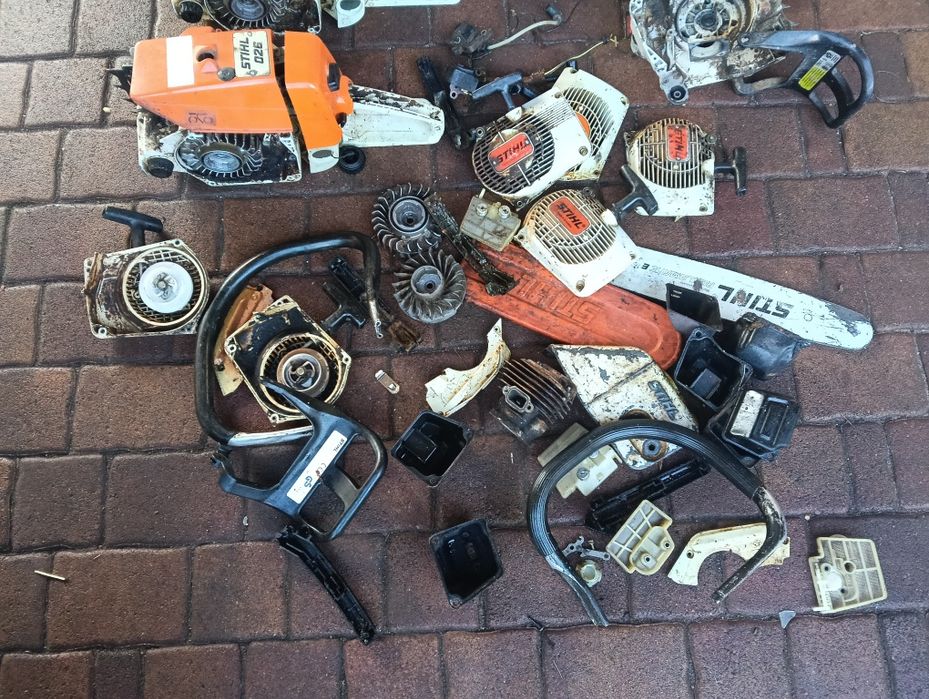 Piła spalinowa 4 sztuki na części Stihl 026