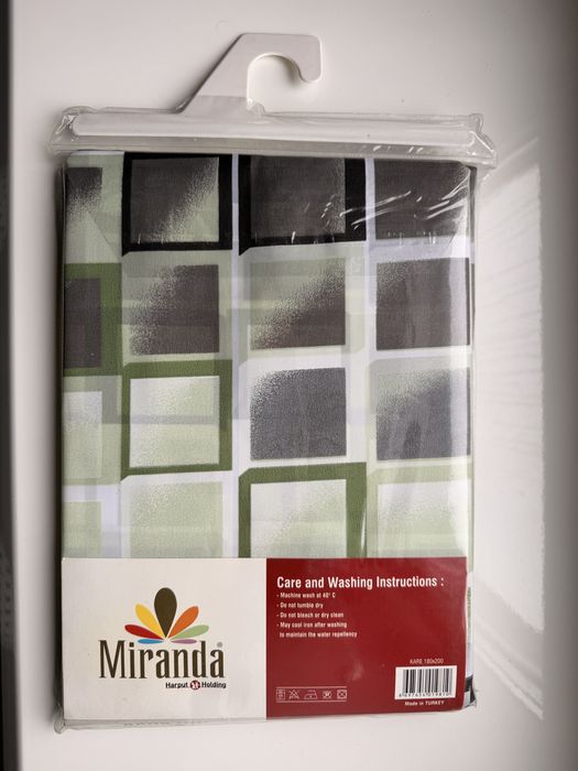 Шторка для ванної Miranda нова 180×200 водовідштовхувальна