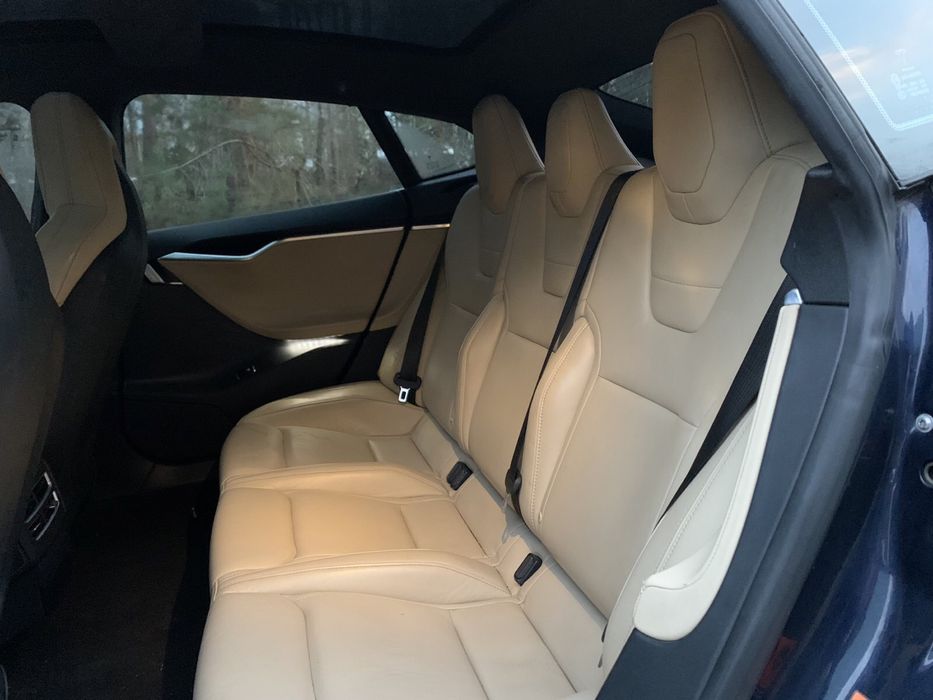 Tesla S P85 D Pnevma 12 міс 2014 рік, Dark Blue