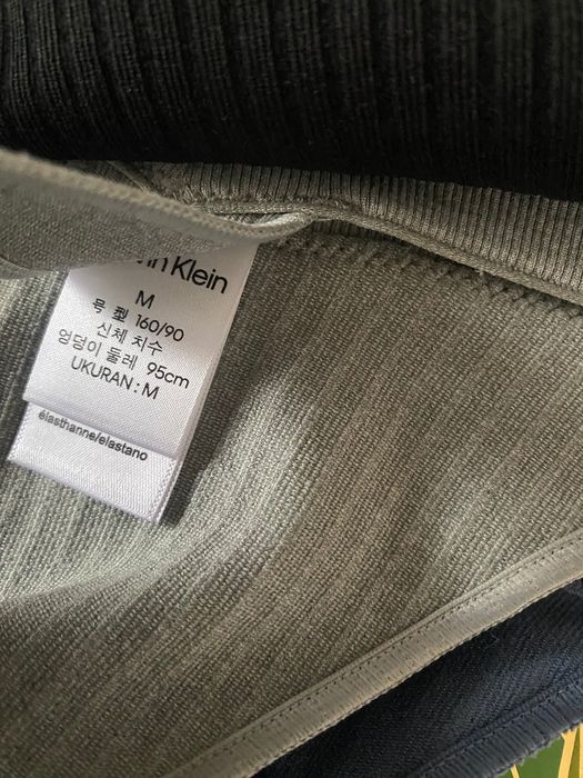 Majtki stringi Calvin Klein M Thongs 3 pak