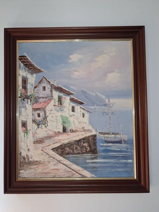 Conjunto de quadros pintura