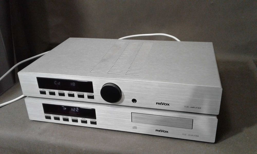 REVOX S25, REVOX S22,zestaw stereo