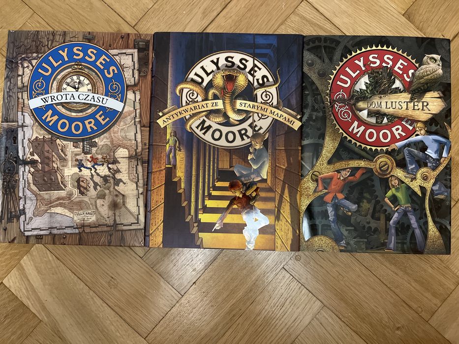 Książka ulysses moore wrota czasu antykwariat ze starymi książkami