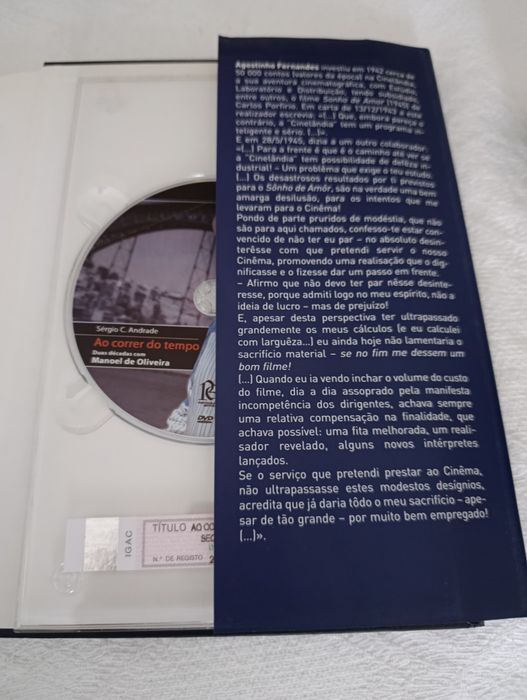 Livro Ao Correr do Tempo