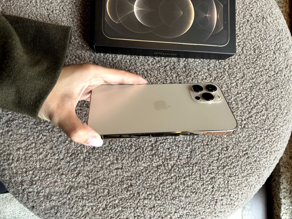 Iphone 12 pro Max Dourado 128gb
