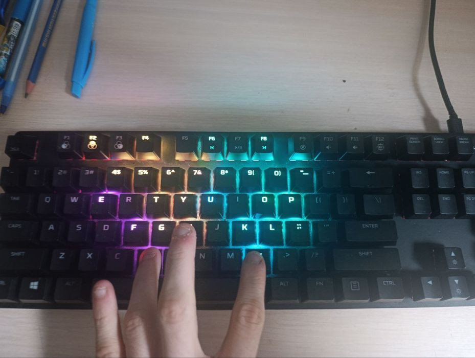 Геймерска клавіатура HYPER X ALLOY ORIGINS RED