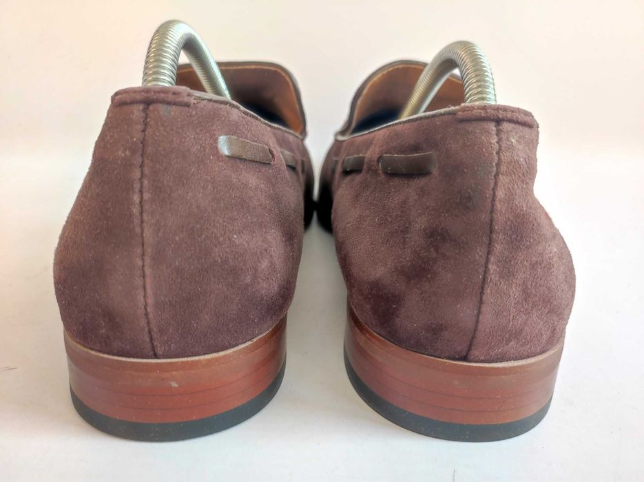 - Aldo - Zamszowe buty, loafersy r. 42