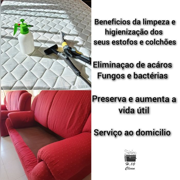Limpeza Paneis solares/sofás/colchões