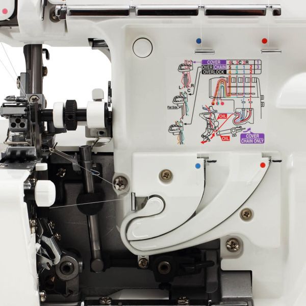 Коверлок Juki MO 735 оверлок 5-нитка для трикотажа 24 строчки