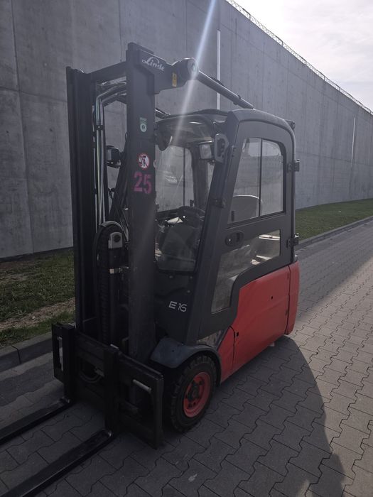 Linde E16 pełna kabina
