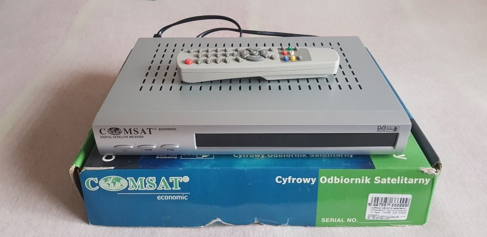 Comsat economic cyfrowy odbiornik satelitarny kamper turystyka