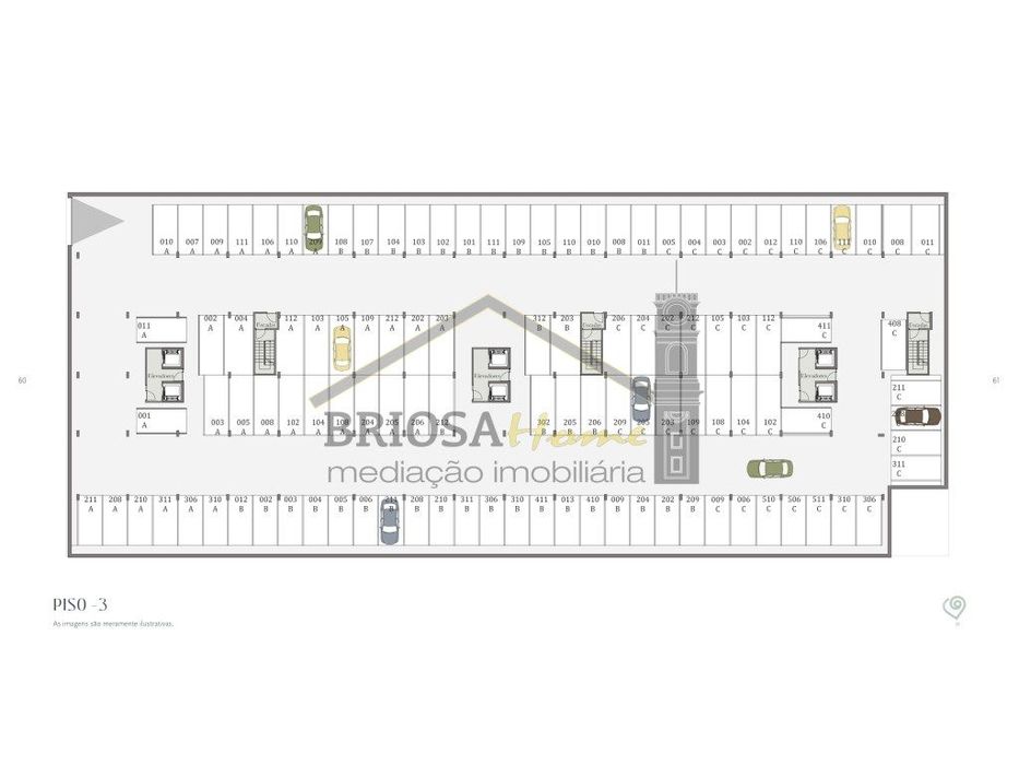 Apartamento T1 em Celas