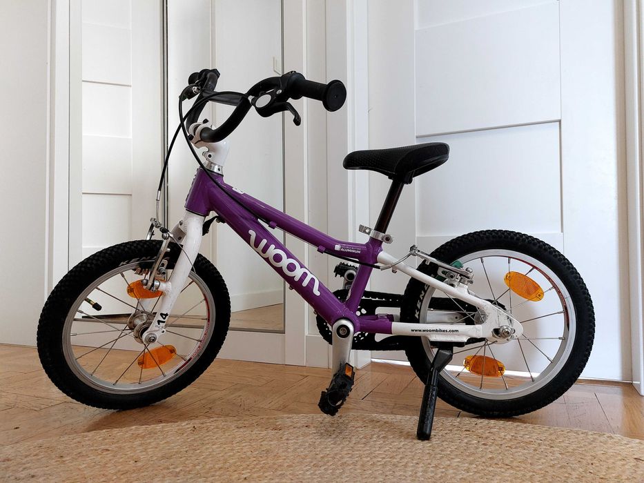 Rower WOOM 2 + nóżka + uchwyt