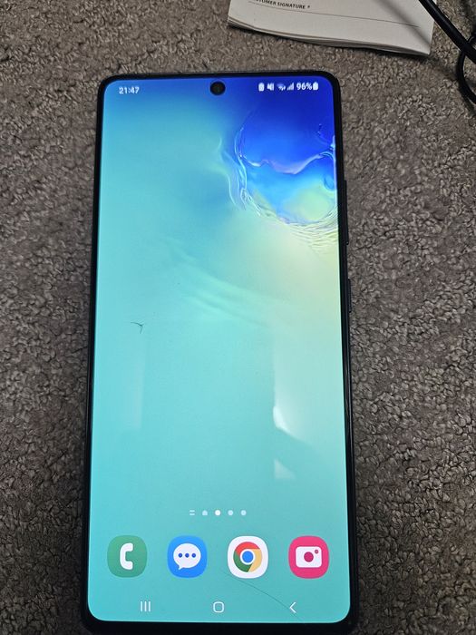Samsung Galaxy S10 Lite 6/128GB blue на 2 sim