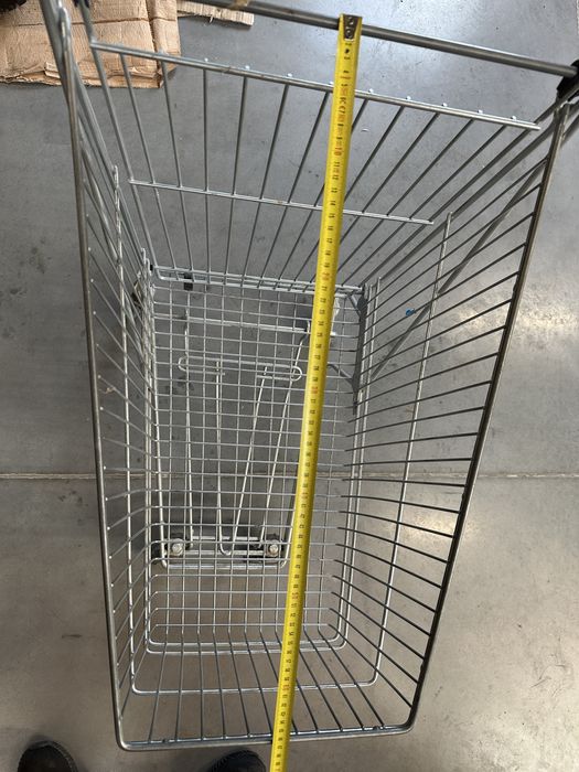 Wózek koszyk sklepowy magazynowy