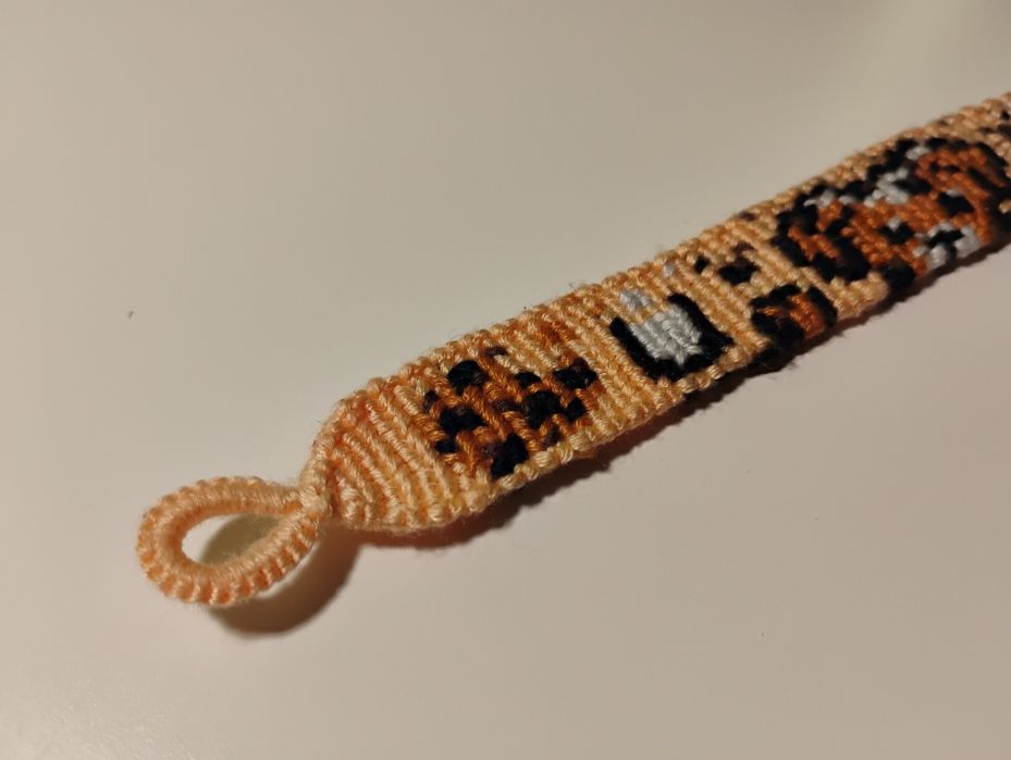 Bransoletka z muliny z pieskiem