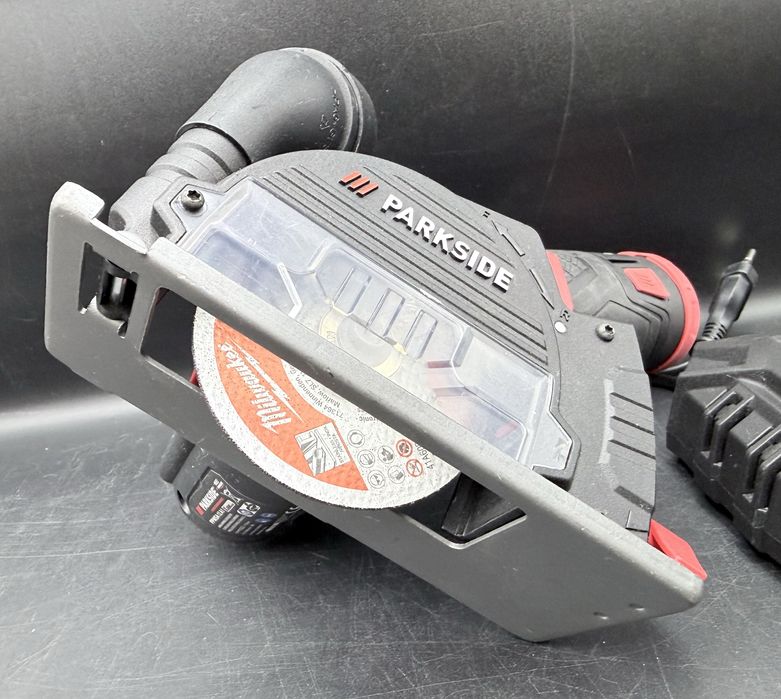 Akumulatorowa szlifierka kątowa PARKSIDE 12V PPWSA 12 A1. Aku.2Ah/Ład.