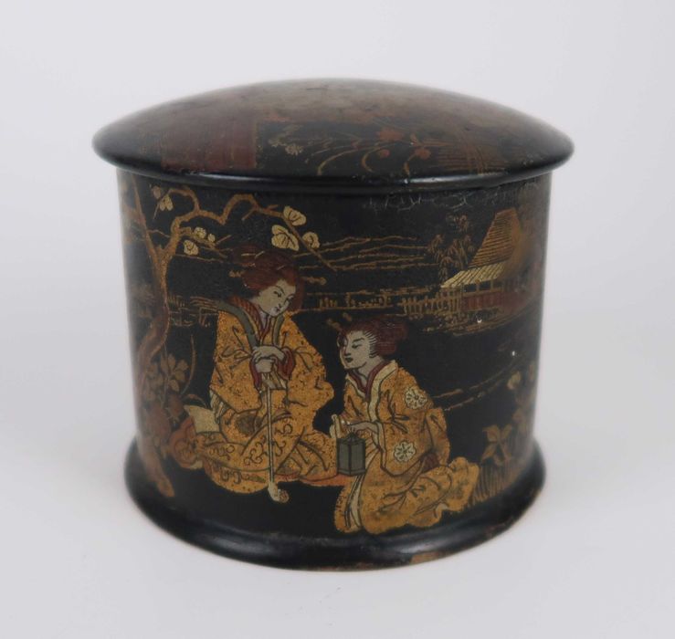 Caixa japonesa Papier Machè Séc. XIX (ref. 2)