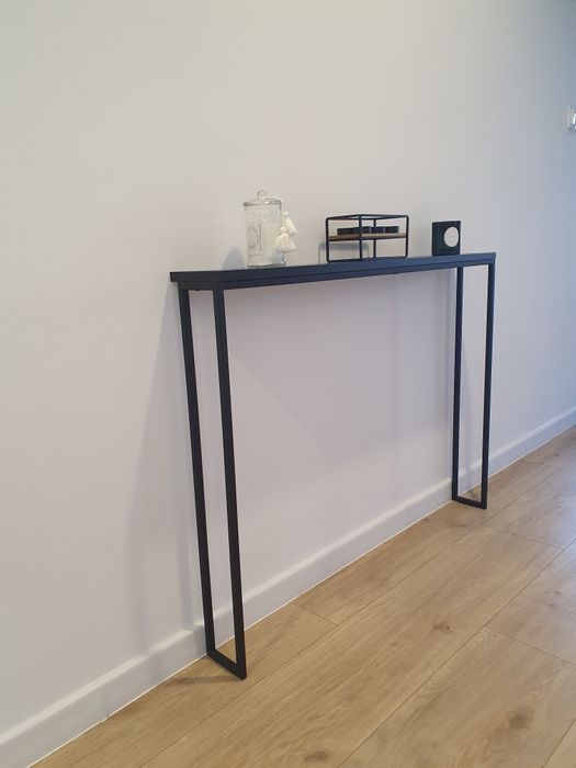 Konsola LOFT toaletka półka metal profil