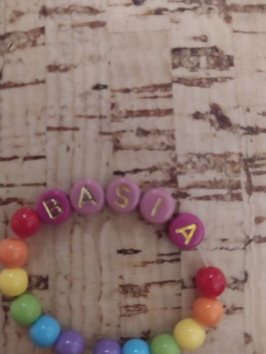 Bransoletka z imieniem Basia