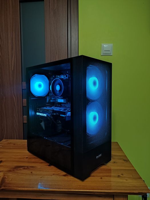 Komputer do gier/ RTX 4060 / RYZEN 5 5600X / 3200MHZ/ OKAZJA!!
