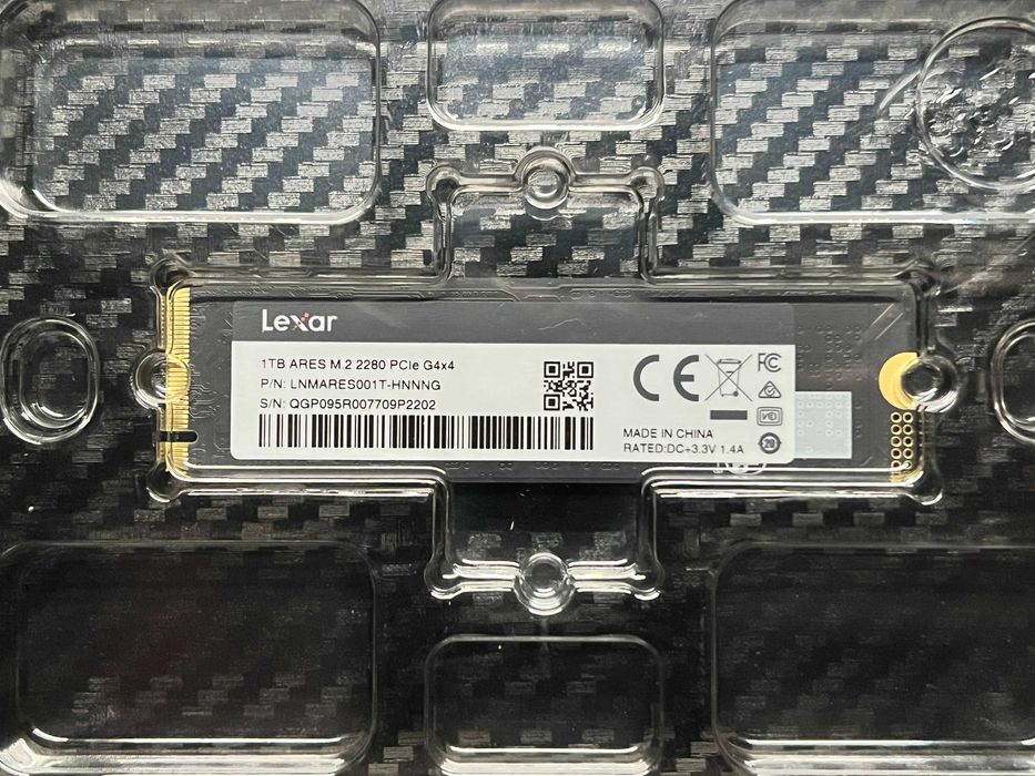‼️NEW‼️Lexar Ares NVMe M.2 SSD 1TB PCIe 4.0 (Read 7,4k)‼️Гарантия‼️