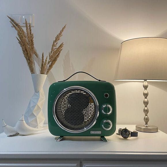 Ariette Retro Termowentylator przenośny 2000 W z funkcją grzania