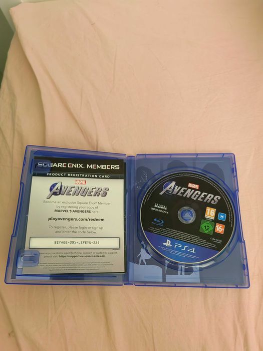 Jogo marvel avengers de ps4