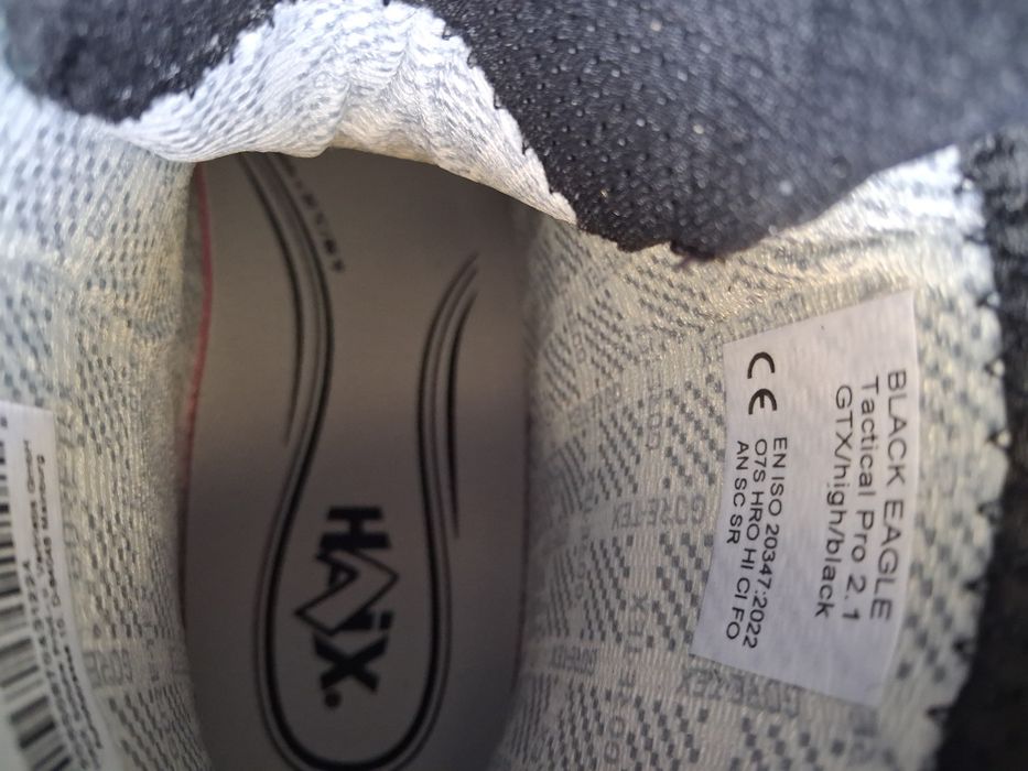 Botas militares Haix tactical 43