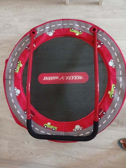 Trampolim pula pula infantil dobrável