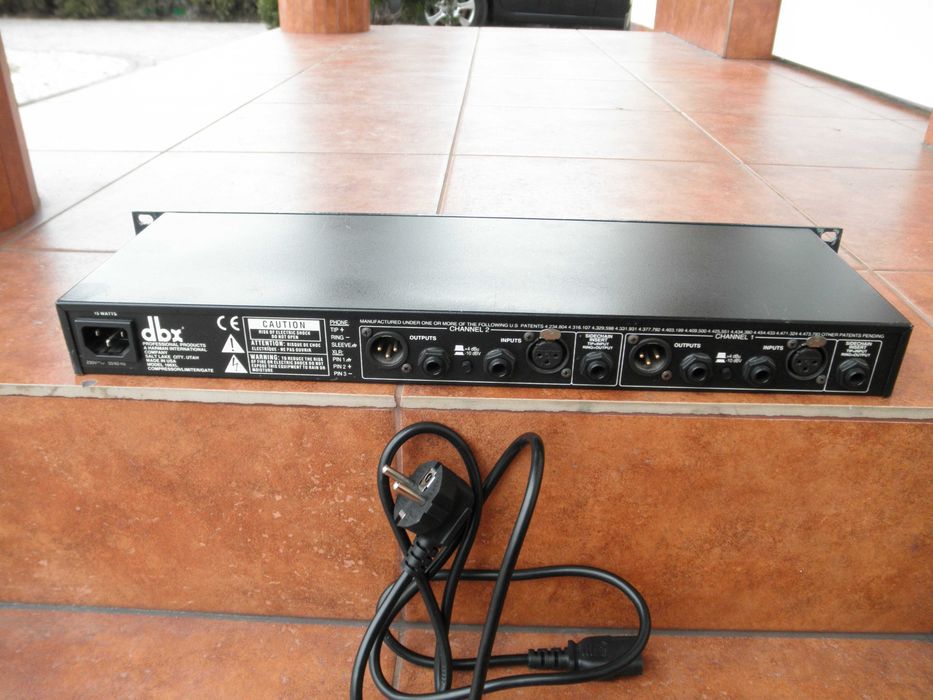 DBX 166 XL. Compressor wokalny, Limiter, Bramka szumów.