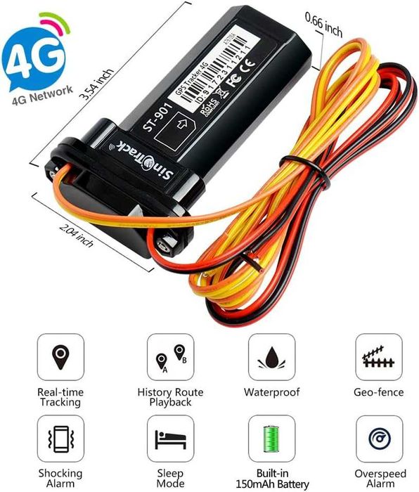 Автомобільний mini GPS Tracker GSM SinoTrack ST-901 2G Нові!