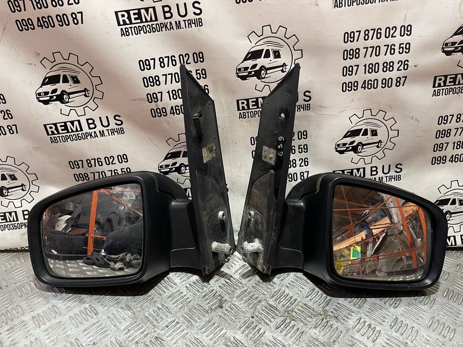 Дзеркало механічне ліве праве Mercedes Vito W639 2010-2014