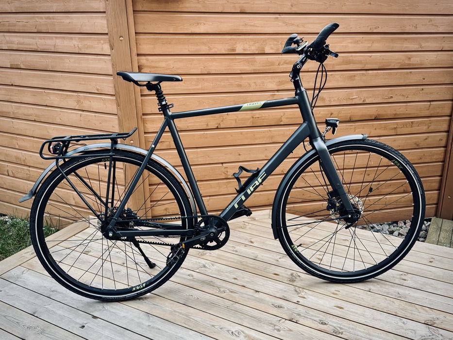 Zadbany rower Cube Travel SL • Pasek • Alfine 8 • 28” • Wyposażony